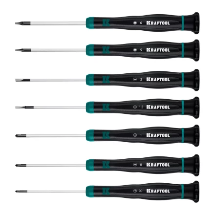 Набор отверток для точных работ KRAFTOOL Precision 7 25686 купить в Екатеринбурге