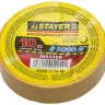 Изолента, STAYER Master 12291-Y-15-10, ПВХ, 5000 В, 15мм х 10м, желтая 12291-Y-15-10 купить в Екатеринбурге