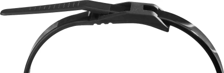 Кабельные стяжки черные КОБРА, с плоским замком, 3.6 х 150 мм, 50 шт, нейлоновые, ЗУБР 30935-36-150 купить в Екатеринбурге