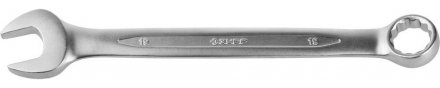 Ключ ЗУБР &quot;ПРОФИ&quot; гаечный комбинированный, Cr-V сталь, хромированный, 19мм 27022-19 купить в Екатеринбурге