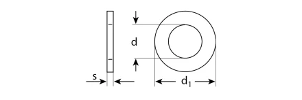 Шайбы DIN 125A пакет серия ЭКСПЕРТ купить в Екатеринбурге