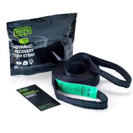 Трос буксировочный динамический HITCH PROF Лента масса авто 33т разрывная 10т 6м петля-петля (SZ071510) купить в Екатеринбурге