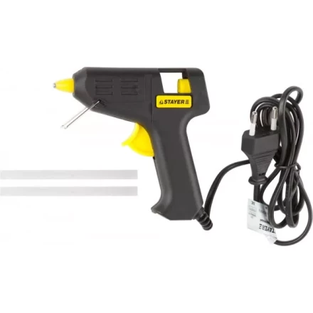 Пистолет STAYER &quot;MASTER&quot; клеевой (термоклеящий) электрический, 10Вт/220В, 7мм 2-06801-10-07_z01 купить в Екатеринбурге