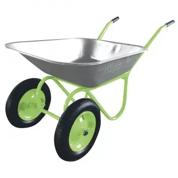 Тачка садовая двухколесная облегченная объем 65 л СИБРТЕХ 68962 купить в Екатеринбурге