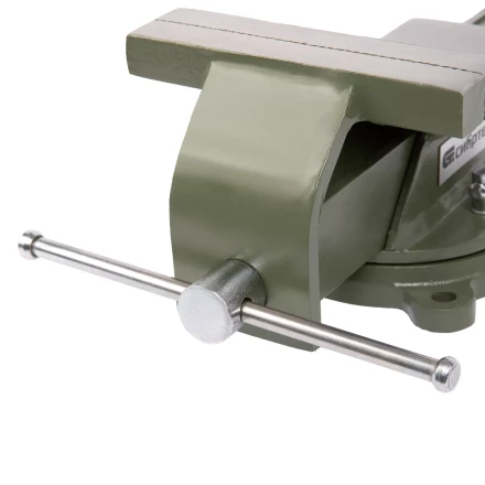 Тиски слесарные Сибртех 18620, 150 мм, стальные, поворотные купить в Екатеринбурге