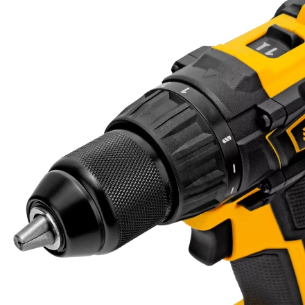 Дрель-шуруповерт аккумуляторная, бесщет. Denzel BLDL-IB-18-0, Li-Ion, 18 В 26122 купить в Екатеринбурге