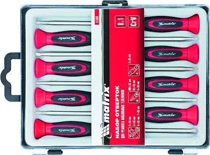 Набор отверток для точных работ с мобильными телефонами, 8 шт., Crv Matrix 11589 купить в Екатеринбурге