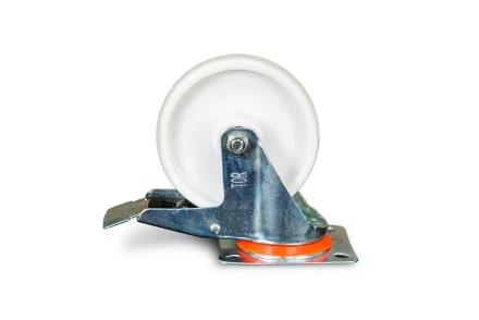 Колесо поворотное полипропилен SRCnb 63 160 мм с торозом (N) 1024190 купить в Екатеринбурге