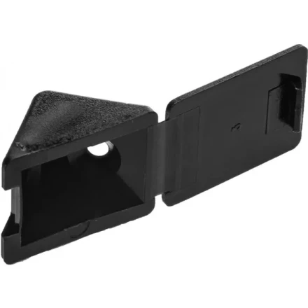 Уголок мебельный ЗУБР с шурупом, цвет черный, 4,0x15мм, ТФ6, 4шт 4-308256-7 купить в Екатеринбурге