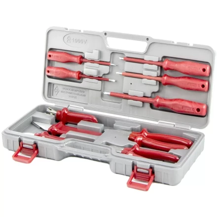 Набор Электомонтажник-3 в пластиковом боксе НИЗ артикул 13446 купить в Екатеринбурге