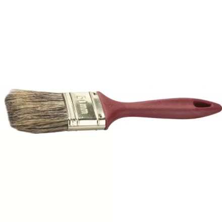 Кисть плоская ЗУБР &quot;УНИВЕРСАЛ-ПРЕМИУМ&quot; &quot;КП-15&quot;, смешанная натуральная щетина, пластмассовая ручка, 20мм 4-01015-020 купить в Екатеринбурге