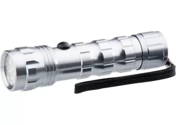 Фонарик светодиодный, алюминиевый корпус, влагозащищённый, 12 Led, 3хААА, Stern 90501 купить в Екатеринбурге