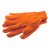 Перчатки трикотажные акрил двойные оранжевый двойная манжета Россия Сибртех 68689 купить в Екатеринбурге