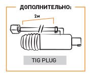 Горелка TIG 17V 140A(35%) M12x1, 4m вентильная (без силового разъема) SH4401-00 Ref.	 Aurora купить в Екатеринбурге
