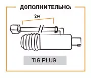 Горелка TIG 17V 140A(35%) M12x1, 4m вентильная (без силового разъема) SH4401-00 Ref.	 Aurora купить в Екатеринбурге