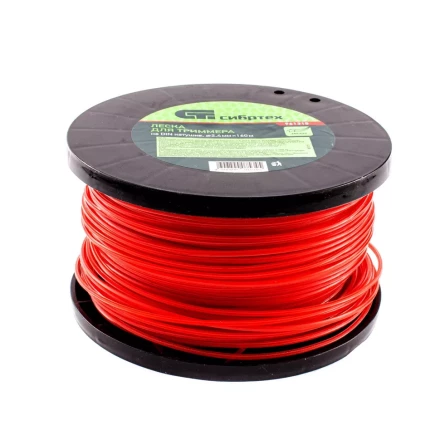 Леска для триммера звезда, на DIN катушке, 2.4 мм х 160 м, Россия Сибртех 961315 купить в Екатеринбурге