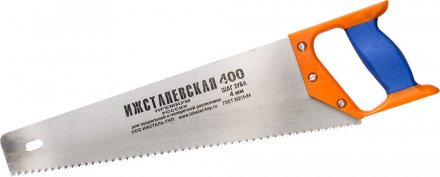 Ножовка &quot;ИЖ&quot; &quot;ПРЕМИУМ&quot; по дереву с двухкомпонентной пластиковой рукояткой, шаг 4мм, 400мм 1520-40-04_z01 купить в Екатеринбурге