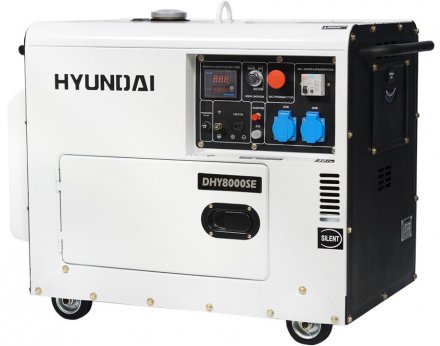 Дизельный генератор Hyundai DHY 8000SE купить в Екатеринбурге