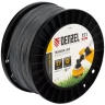 Леска для триммера двухкомпонентная круглая, 2,7мм х 151м, на DIN катушке EXTRA CORD// Denzel 96809 купить в Екатеринбурге