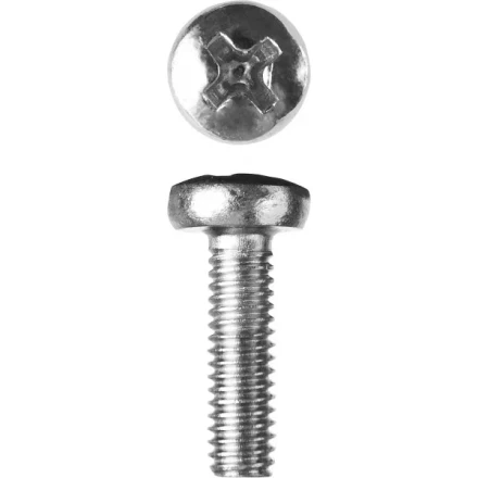 Винт ЗУБР &quot;МАСТЕР&quot; DIN 7985, класс прочности 4.8, оцинкованный, M4x12мм, 5кг 303150-04-012 купить в Екатеринбурге
