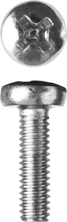 Винт ЗУБР &quot;МАСТЕР&quot; DIN 7985, класс прочности 4.8, оцинкованный, M4x12мм, 5кг 303150-04-012 купить в Екатеринбурге