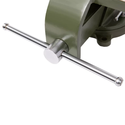 Тиски слесарные Сибртех 18621, 200 мм, стальные, поворотные купить в Екатеринбурге