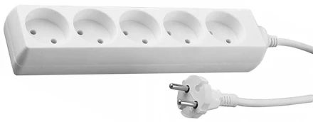 Удлинитель СВЕТОЗАР электрический, 5 гнезд, 3м SV-55050-3 купить в Екатеринбурге