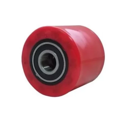 Колесо полиуретан 70х80 мм с подшипником для тележки гидравлической DF-III/AC(LH)/AC(JL) 1015766 купить в Екатеринбурге