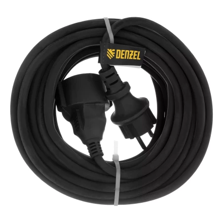 Удлинитель-шнур силовой Denzel Top Series, КГТТ, 10м, 1 розетка, 3 x 1,5 мм, 3 м 37419 купить в Екатеринбурге