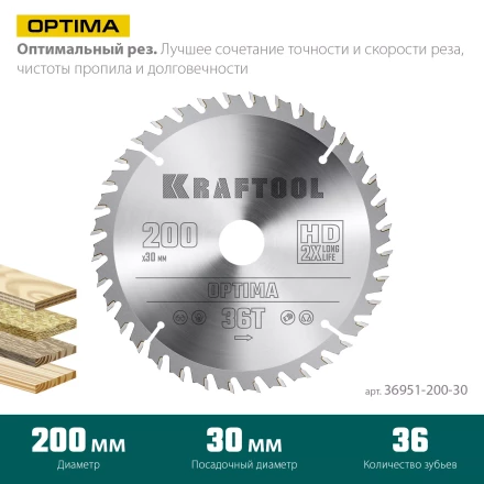 Диск пильный OPTIMA, повышенный ресурс 36951-200-30 купить в Екатеринбурге
