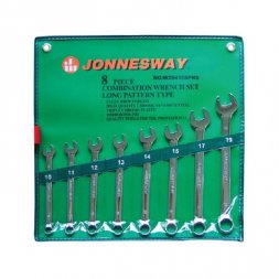Набор ключей комбинированных удлиненных 10-19мм 8предметов Jonnesway W264108PRS 