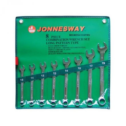 Набор ключей комбинированных удлиненных 10-19мм 8предметов Jonnesway W264108PRS 47376 купить в Екатеринбурге