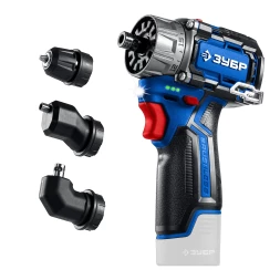 ЗУБР КОМБИ #1, 12 В, 45 Н·м, без АКБ (тип Т7), модульная дрель-шуруповерт, BRUSHLESS, Профессионал (DB-125)