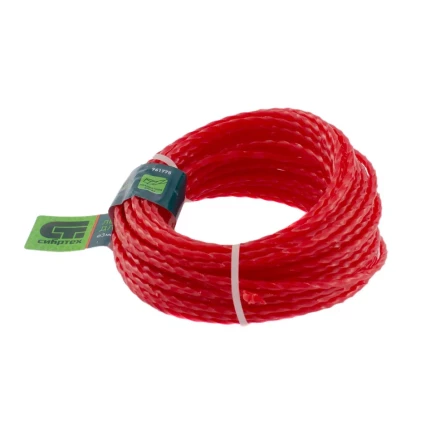 Леска для триммера квадратная витая, 3,0 мм х 10 м, Россия Сибртех 961775 купить в Екатеринбурге