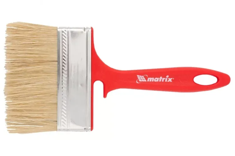 Кисть флейцевая "ЭМАЛИ" 100х12 мм MATRIX Color Line 83354 купить в Екатеринбурге