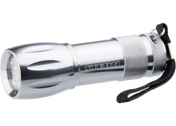 Фонарик светодиодный, алюминиевый корпус, влагозащищённый, 9Led, 3хААА, Stern 90502 купить в Екатеринбурге