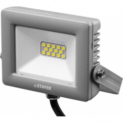 Прожектор LEDPro светодиодный, STAYER Profi 57131-10, 10Вт 57131-10