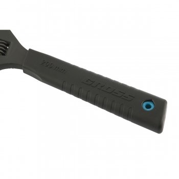 Ключ разводной, 150 мм,CrV, тонкие губки, защитные насадки   GROSS 15567 купить в Екатеринбурге
