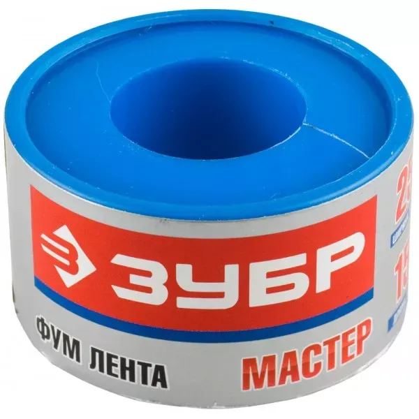 Фумлента ЗУБР "МАСТЕР", плотность 0,40 г/см3, 0,1ммх25ммх15м 12373-25-040 купить в Екатеринбурге