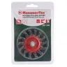 Кордщетка HAMMER плоская 75мм для дрели витая сталь (207-208) купить в Екатеринбурге