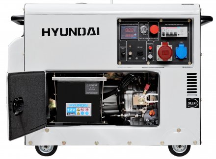 Дизельный генератор Hyundai DHY 8000SE-3 купить в Екатеринбурге