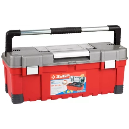 Ящик ЗУБР &quot;ЭКСПЕРТ&quot; пластмассовый для инструмента, 26&quot; 38135-26 купить в Екатеринбурге