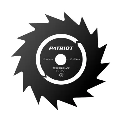 нож для травы PT-GSB16T  230x25.4x1.6   16-зубый   Patriot купить в Екатеринбурге