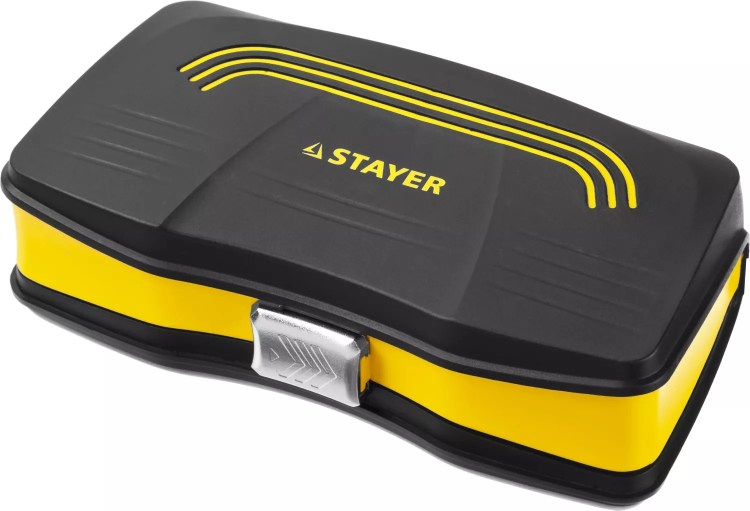 Набор STAYER "PROFESSIONAL": Биты и торцовые головки с трещеткой и воротком, 39 предметов 25135-H39 купить в Екатеринбурге
