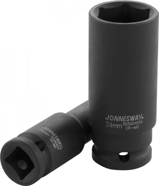 Головка ударная шестигранная 1/2" М22  удлиненная S03АD4122 Jonnesway 47851 купить в Екатеринбурге