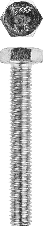 Болт ГОСТ 7798-70, M10 x 25 мм, 5 кг, кл. пр. 5.8, оцинкованный, ЗУБР 303080-10-025 купить в Екатеринбурге