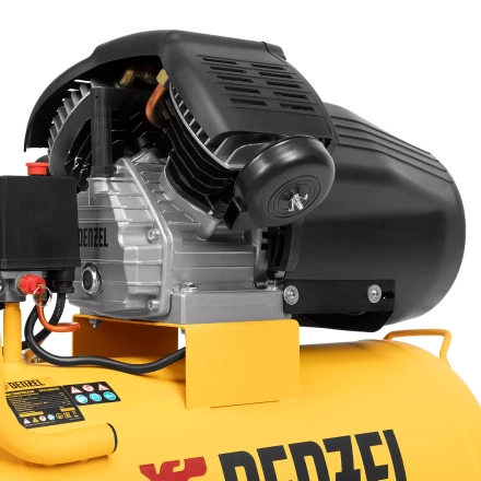 Компрессор воздушный прям. привод Denzel DCV1800/50 58168, 1,8 кВт, 50 литров, 320 л/мин купить в Екатеринбурге