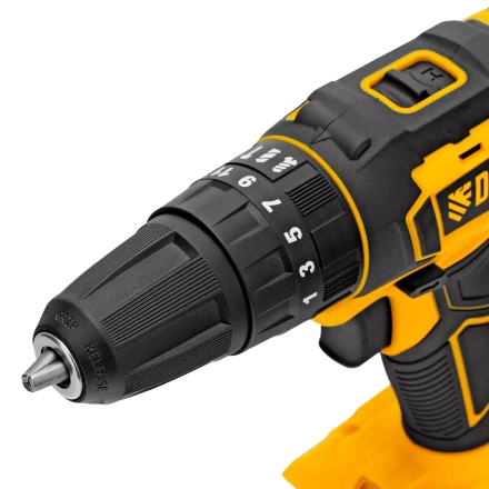 Дрель-шуруповерт аккумуляторная ударная Denzel CID-18-0, Li-Ion, 18 В 26136 купить в Екатеринбурге