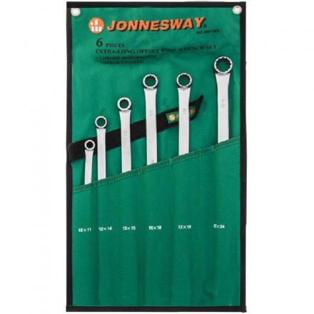 Набор ключей накидных удлиненных 10-24мм 6предметов Jonnesway  W61106S 48884 купить в Екатеринбурге