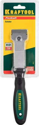 Скребок профессиональный с двухкомпонентной рукояткой, KRAFTOOL 085411, тип лезвия H01, 40мм 85411 купить в Екатеринбурге
